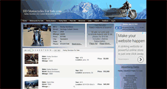 Desktop Screenshot of hdmotorcyclesforsale.com